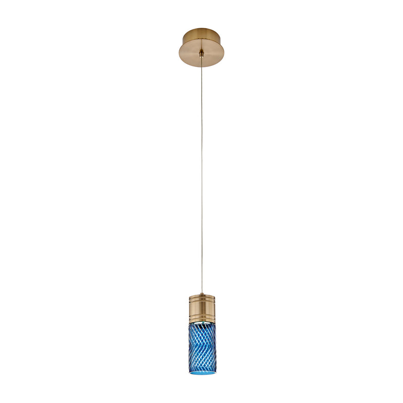 Kalco 524911WB LED Pendant, Winter Brass