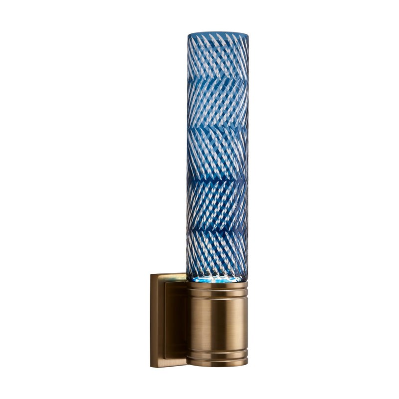 Kalco 524921WB LED Wall Sconce, Winter Brass