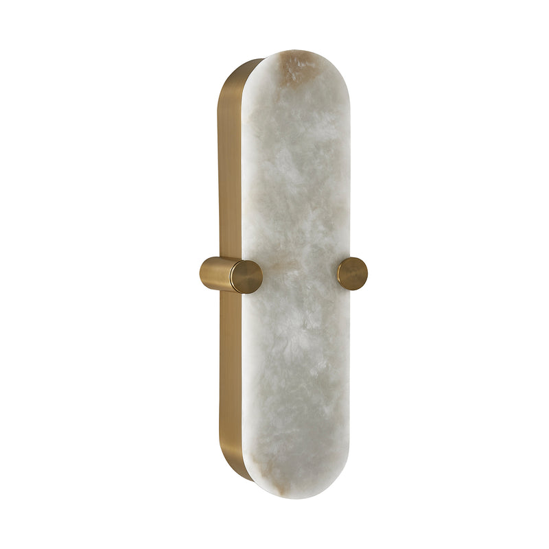 Kalco 528721WB LED Wall Sconce, Winter Brass