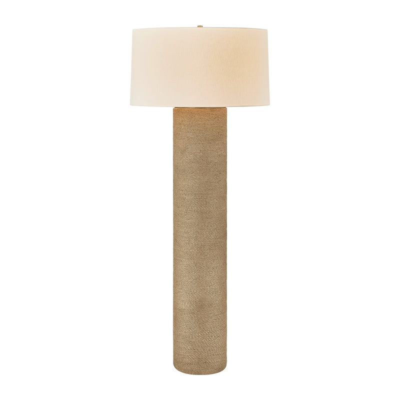 Troy Lighting PFL1965-PBR One Light Floor Lamp, Patina Brass