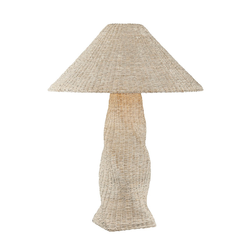 Troy Lighting PTL1132-PBR One Light Table Lamp, Patina Brass