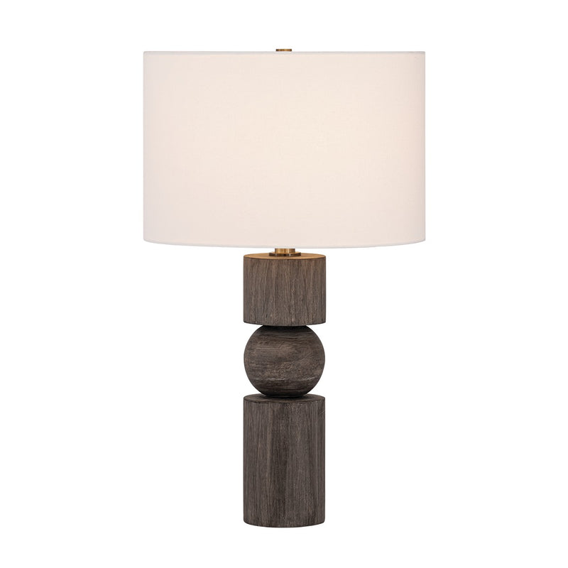 Troy Lighting PTL1429-PBR One Light Table Lamp, Patina Brass