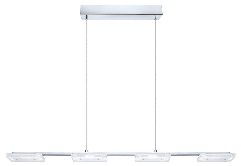 Eglo USA 201733A LED Pendant, Chrome
