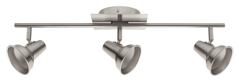 Eglo USA 202163A LED Fixed Track Light, Matte Nickel