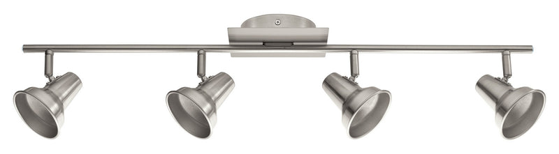 Eglo USA 202164A LED Fixed Track Light, Matte Nickel