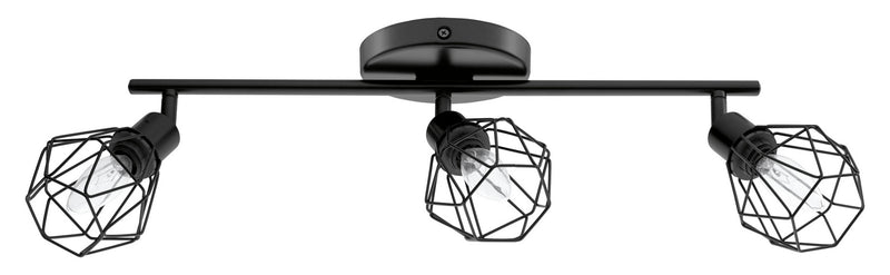 Eglo USA 202167A Three Light Track, Matte Black