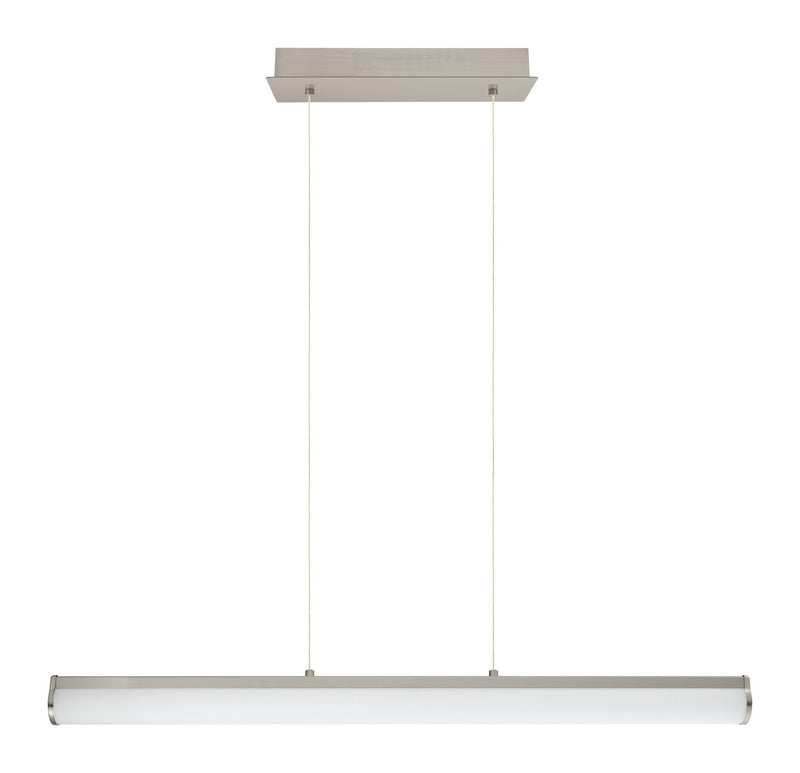 Eglo USA 202273A LED Pendant, Matte Nickel