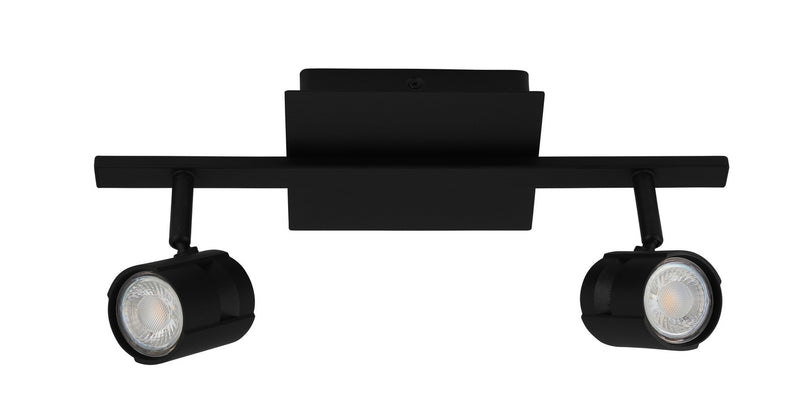 Eglo USA 203396A LED Fixed Track Light, Black