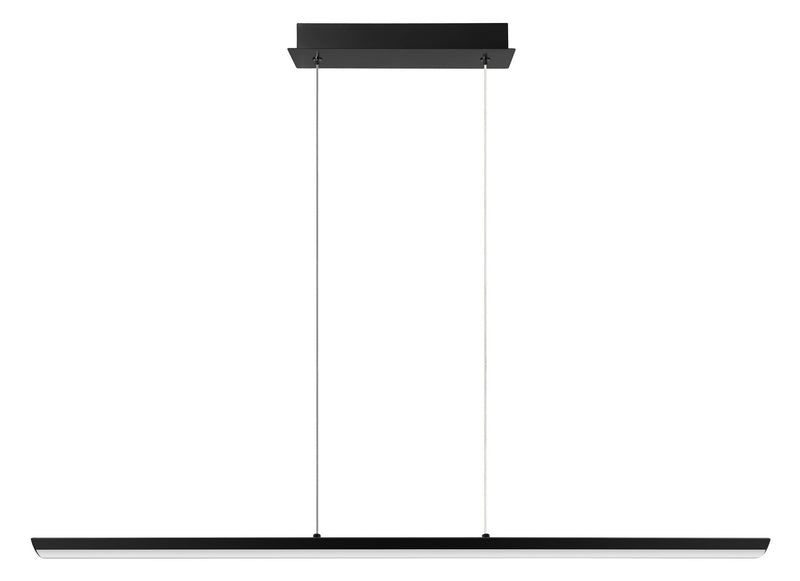 Eglo USA 204092A LED Pendant, Matte Black