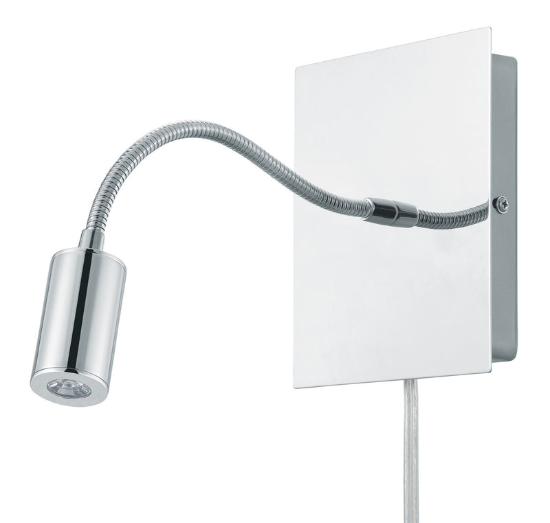 Eglo USA 204636A LED Wall Sconce, Chrome