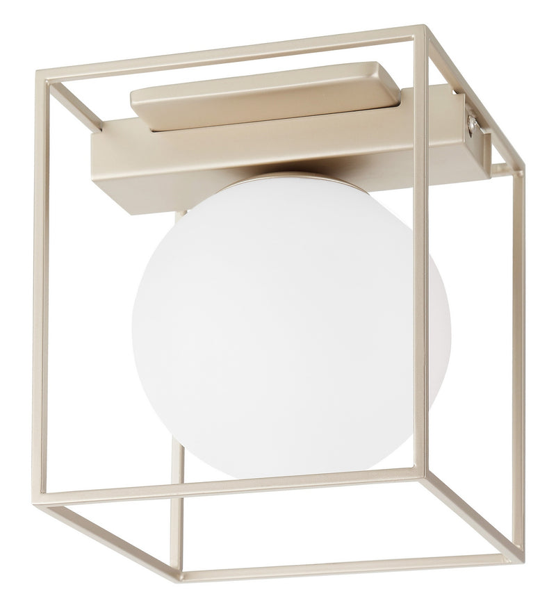 Eglo USA 204637A LED Ceiling Mount, Champagne