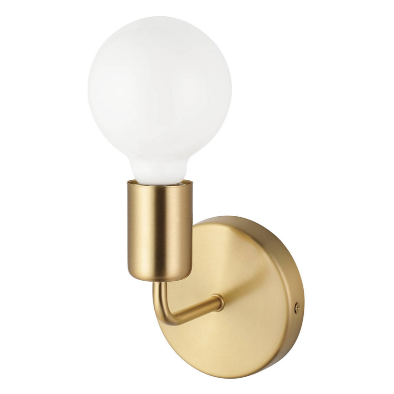 Eglo USA 205334A One Light Wall Sconce, Brushed Gold