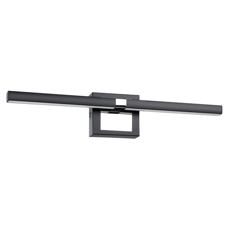 Eglo USA 205805A LED Bath/Vanity, Matte Black, Chrome