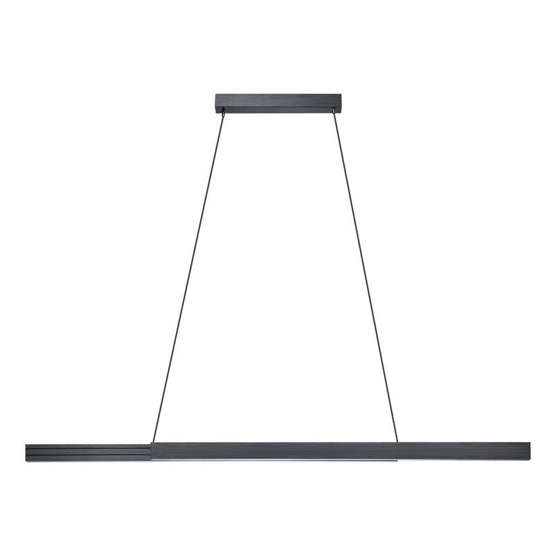 Eglo USA 206199A LED Linear Pendant, Black