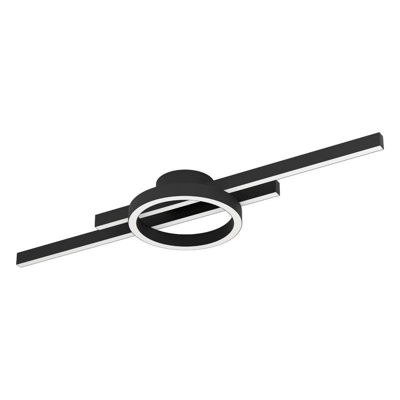 Eglo USA 206285A LED Ceiling Mount, Black