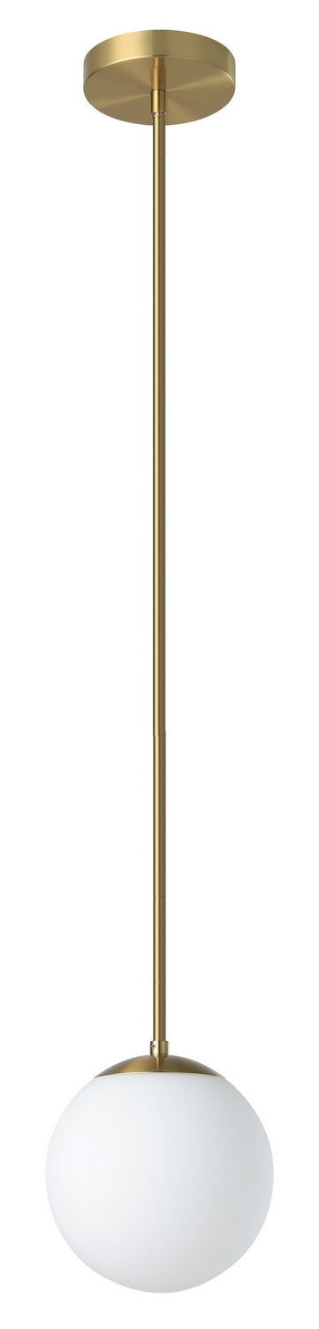 Eglo USA 206429A One Light Pendant, Brushed Brass