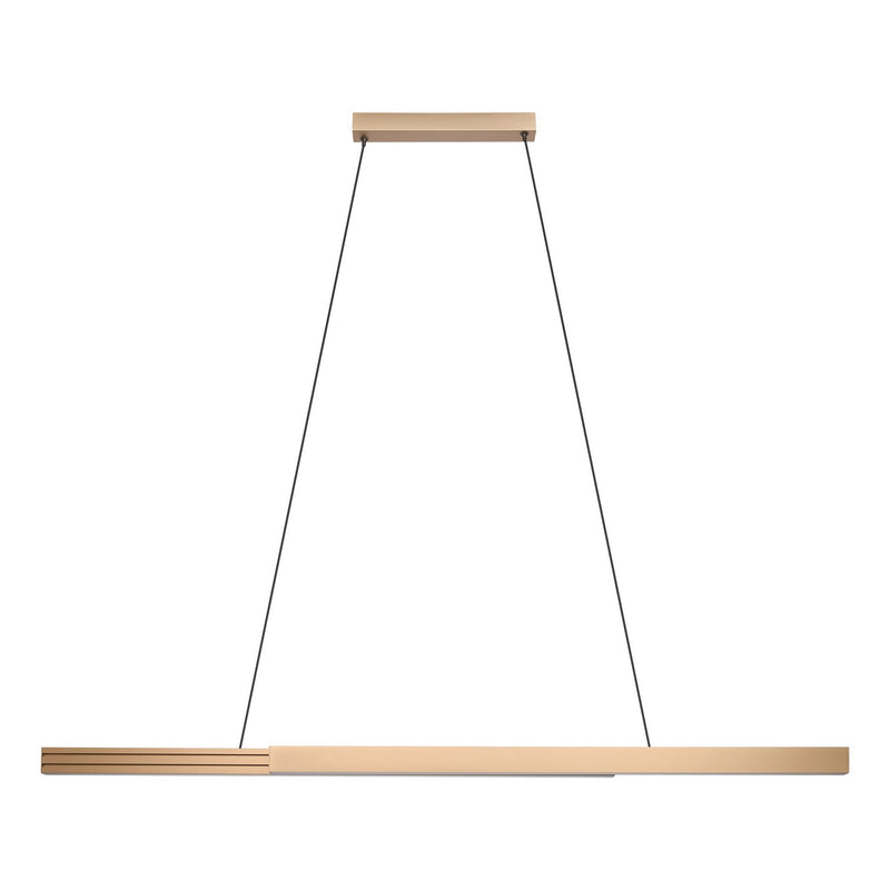Eglo USA 206503A LED Linear Pendant, Bronze