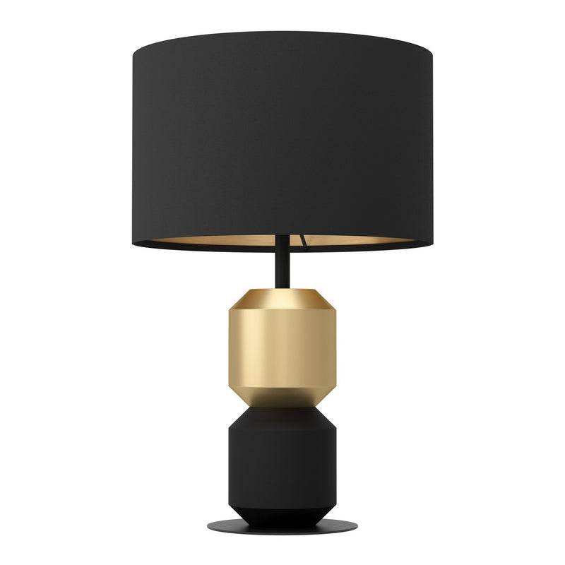 Eglo USA 390188A One Light Table Lamp, Black / Brushed Brass