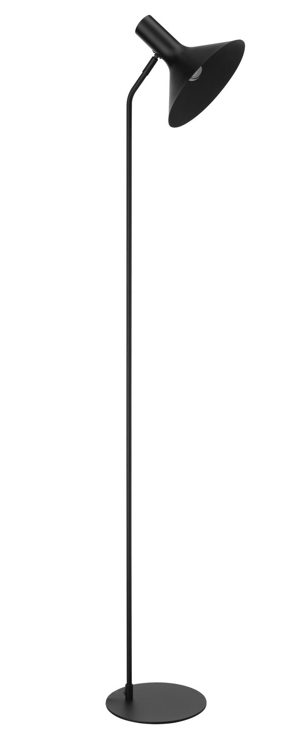 Eglo USA 390222A One Light Floor Lamp, Black