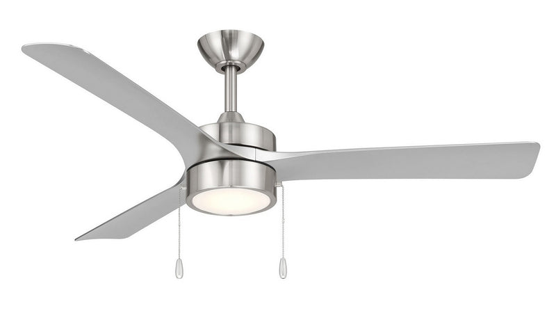 Progress Lighting P250122-009-30 52" Ceiling Fan, Brushed Nickel