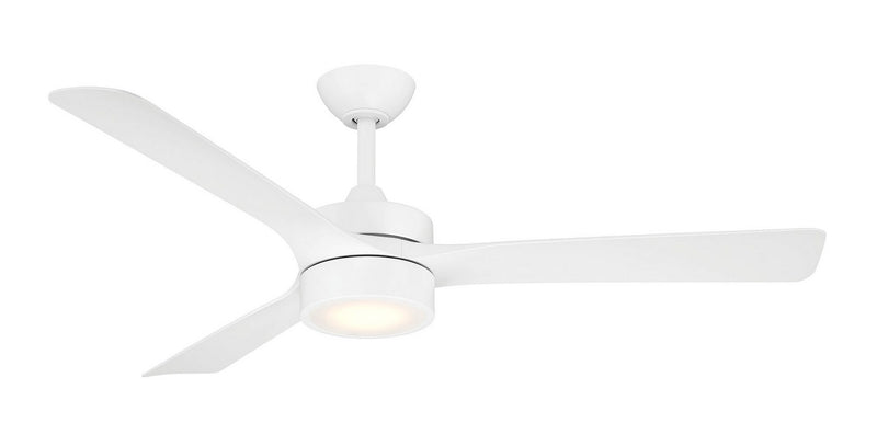 Progress Lighting P250123-28M-30 52" Ceiling Fan, Matte White