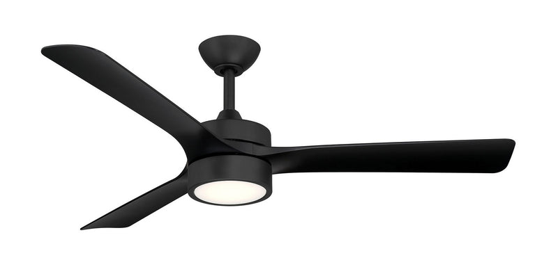 Progress Lighting P250123-31M-30 52" Ceiling Fan, Matte Black