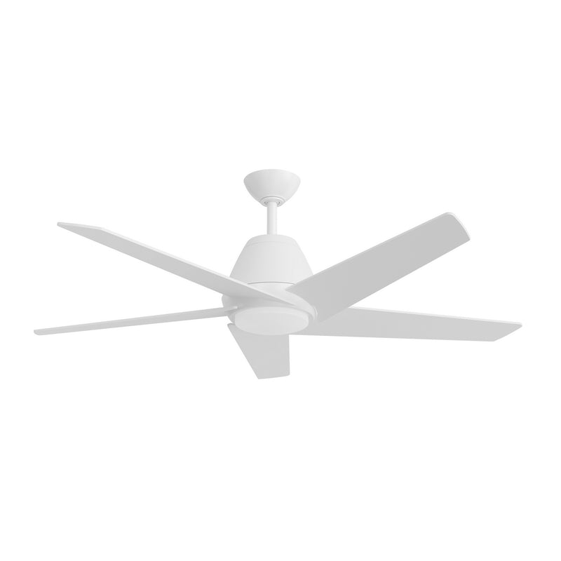 Progress Lighting P2582-28M-30K 54" Ceiling Fan, Matte White