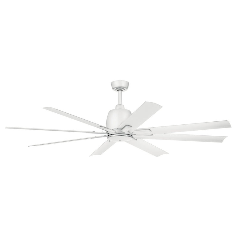 Kichler 310265MWH 65" Ceiling Fan, Matte White