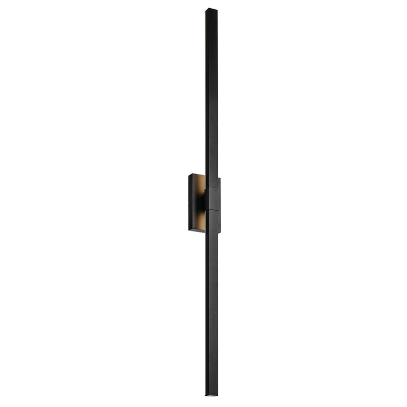Kichler 59150BKTLED LED Outdoor Wall Mount, Textured Black
