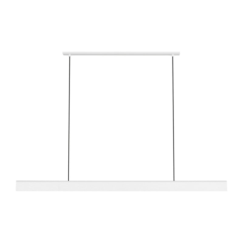 Visual Comfort Modern PBLS79927MW LED Linear Chandelier, Matte White
