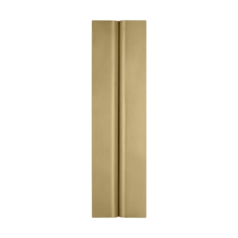 Visual Comfort Modern PBV80027HAB LED Vanity, Hand-Rubbed Antique Brass