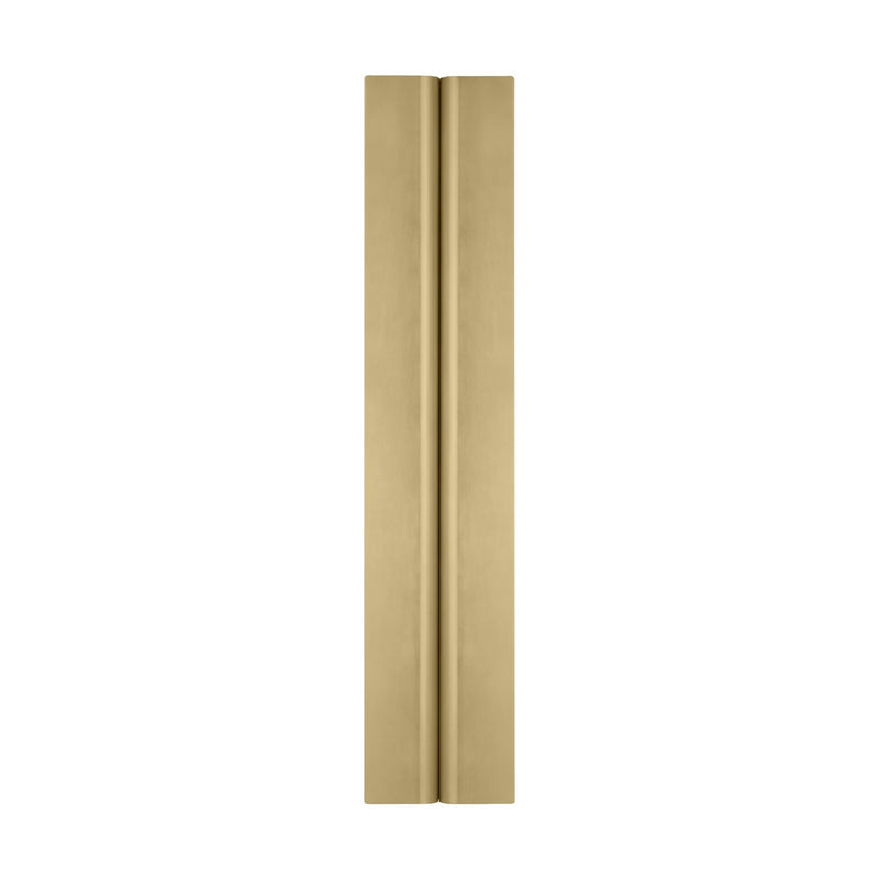 Visual Comfort Modern PBV80127HAB LED Vanity, Hand-Rubbed Antique Brass
