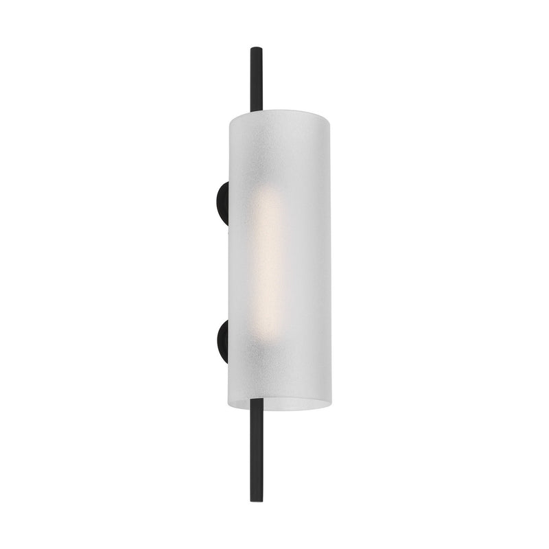 Visual Comfort Modern PBWS80927BEG LED Wall Sconce, Nightshade Black