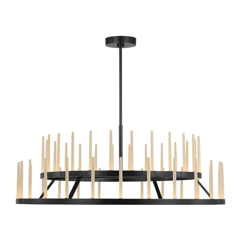 Visual Comfort Modern SLCH81122BZEG LED Chandelier, Bronze