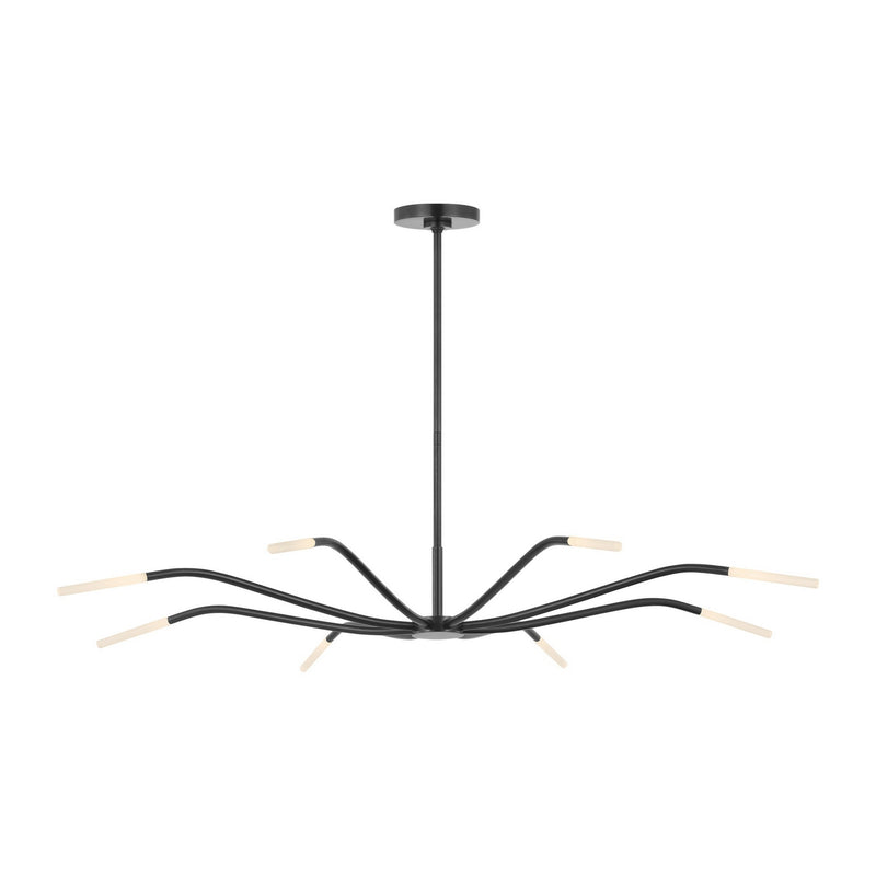 Visual Comfort Modern SLCH81827BZEG LED Chandelier, Bronze