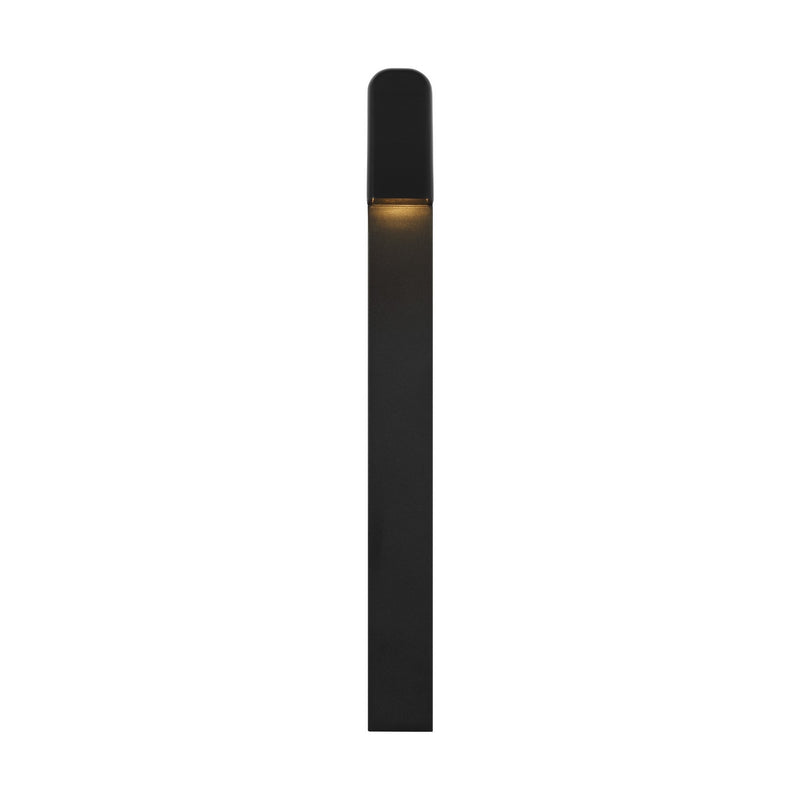 Visual Comfort Modern SLOWS85427OB LED Outdoor Wall Mount, Outdoor Black
