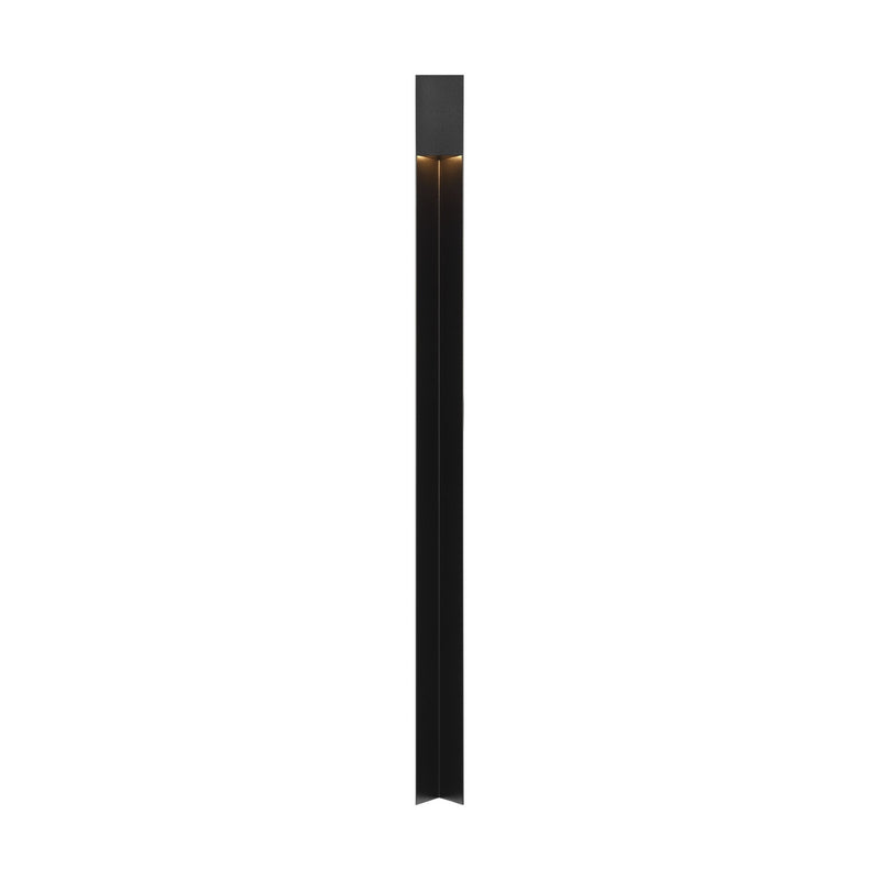 Visual Comfort Modern SLOWS85827OB LED Outdoor Wall Mount, Outdoor Black