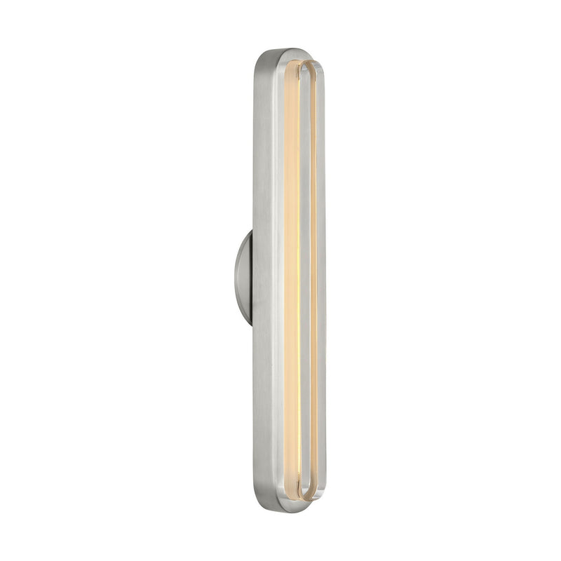 Visual Comfort Modern SLV83127SNCG LED Vanity, Satin Nickel