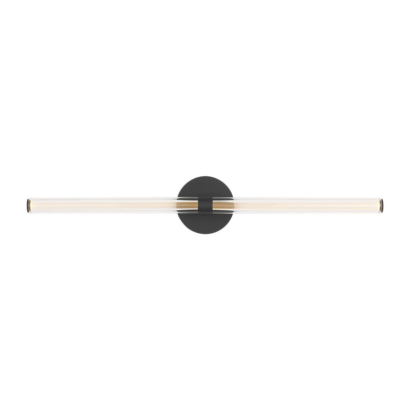 Visual Comfort Modern SLV84327BCA LED Vanity, Nightshade Black