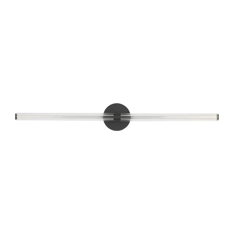 Visual Comfort Modern SLV84427BCA LED Vanity, Nightshade Black