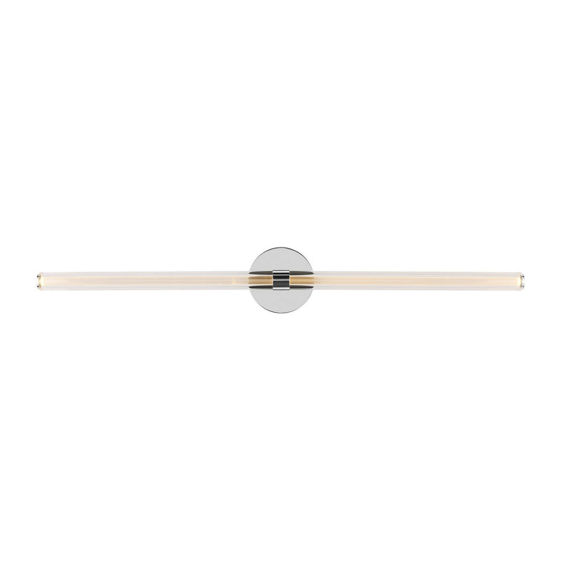 Visual Comfort Modern SLV84427CHCA LED Vanity, Chrome