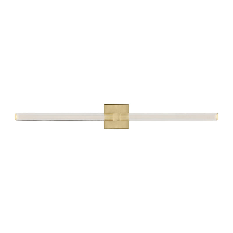 Visual Comfort Modern SLV84827HABCA LED Vanity, Hand-Rubbed Antique Brass