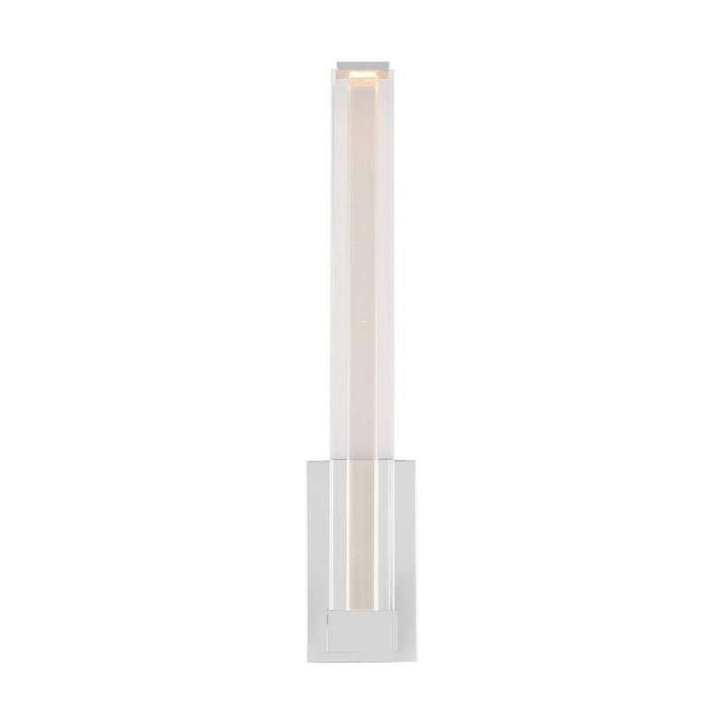 Visual Comfort Modern SLWS84927CHCA LED Wall Sconce, Chrome