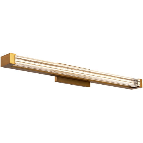 Modern Forms WS-3527-AB LED Bath Vanity, Aged Brass