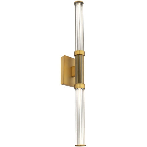 Modern Forms WS-50528-AB LED Bath Vanity, Aged Brass