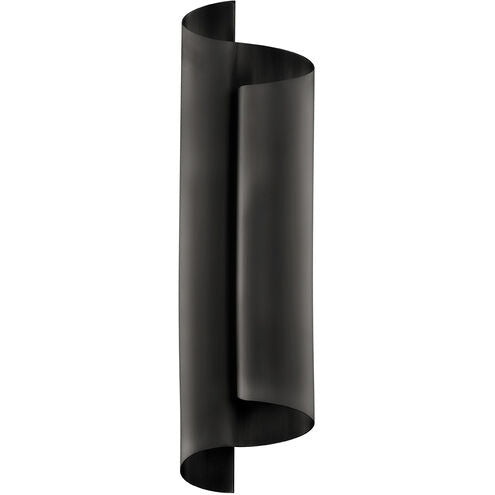 Modern Forms WS-94518-27-BK LED Wall Sconce, Black