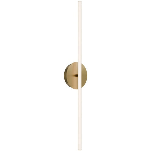 W.A.C. Lighting WS-99527-35-AB LED Wall Sconce, Aged Brass