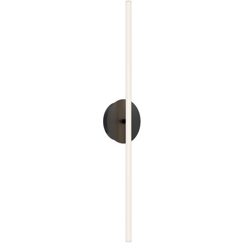 W.A.C. Lighting WS-99527-35-BK LED Wall Sconce, Black