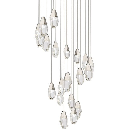 Schonbek Beyond BPD20221OH-PN LED Pendant, Polished Nickel
