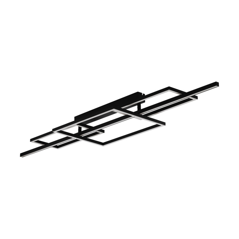 Eglo USA 390282A LED Ceiling Mount, Black